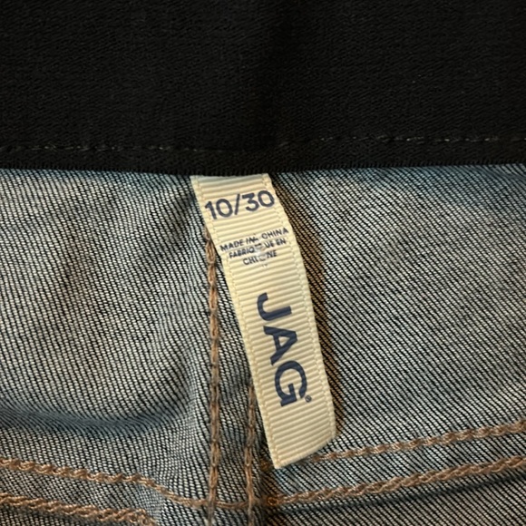JAG JEANS NWT Maya High Rise Skinny Pull-On Smoothing Baltic Blue Size 10 - Picture 6 of 9